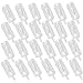Cake Pop Push Ups Push Pop Containers - 24 PACK Clear Push Pops with Lids, Base & Sticks Plastic Round Shape Push Pops BY GoodtoU