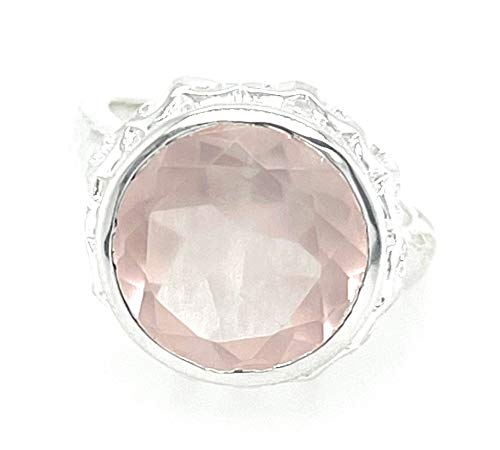 Natural 4ct Pink Rose Quartz 925...