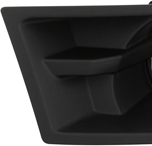 AKKON - For 10-12 Ford Mustang Black Bezel Clear Lens Bumper Driving Fog Light W/Switch + Harness + Bulbs