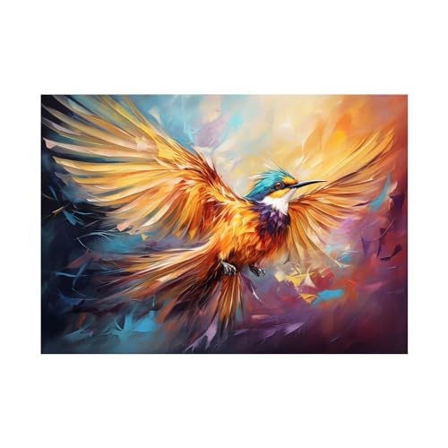 Impression sur toile colorée pour grand salon moderne de maison