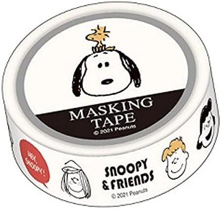 Amazon Co Jp カミオジャパン スヌーピー マスキングテープ フェイス 文房具 オフィス用品