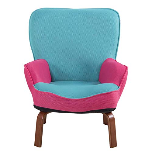 Cushioned Adjustable Baby Backrest for Kids Beanbag Chairs, Baby Reclining Sofa Chair for Baby Toddler, Boys, Girls, Kids (Color: Light Blue)