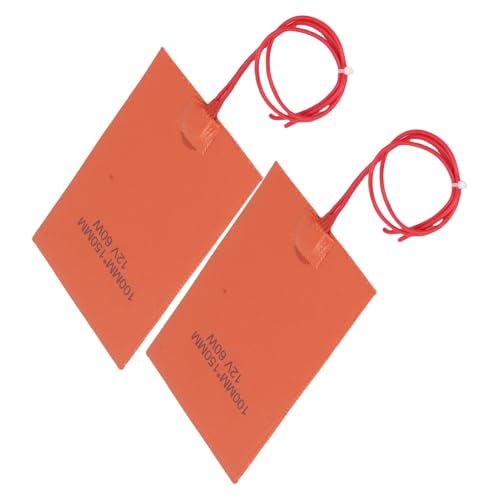 Almohadilla térmica de silicona 60W para calentamiento de tuberías y equipos 2