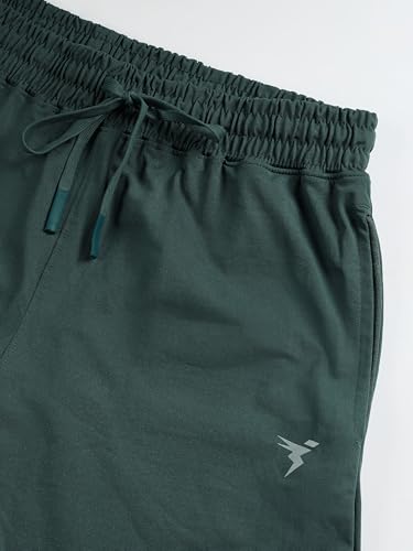 Image of TECHNOSPORT Mens Regular Fit Solid Shorts for Gym, Workout & Sports with Anti Microbial, Techno Dry