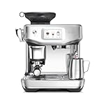 Sage - The Barista Touch Impress - Bean to Cup Coffee Machine with Grinder, Milk Frother and With Cold Brew Fuction - 14 Presets, Touch Screen, Espresso, Cappuccino 1700 W, Brushed Stainless Steel