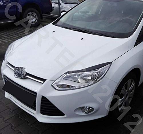 Headlight Eyebrow Eyelid Covers – Ford Focus MK2 Lift ST – ABS Plastic – Set Of 2 – Tuning Part – Made In Poland