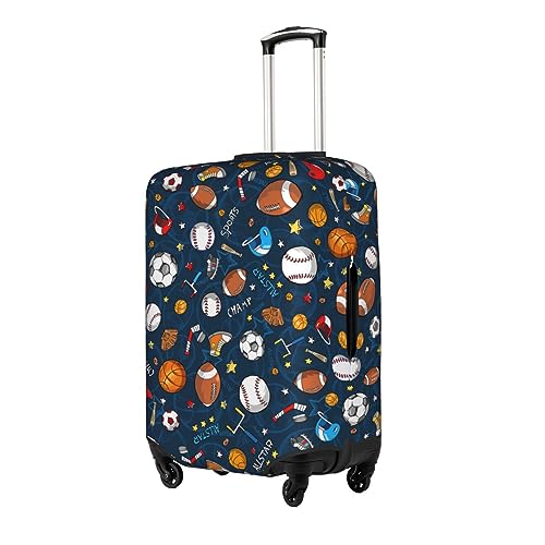 Sports Baseball Game Printed luggage cover, luggage protection cover, wear-resistant luggage cover2