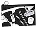 Eyebrow Mapping Kit with 30m White Mapping String, 15g White Brow Paste, 2 Eyebrow Brush Set, Microblading Pencil for Outlining, Pencil Shaper and Blades, 20 Brow Ruler Stencils + Instructions