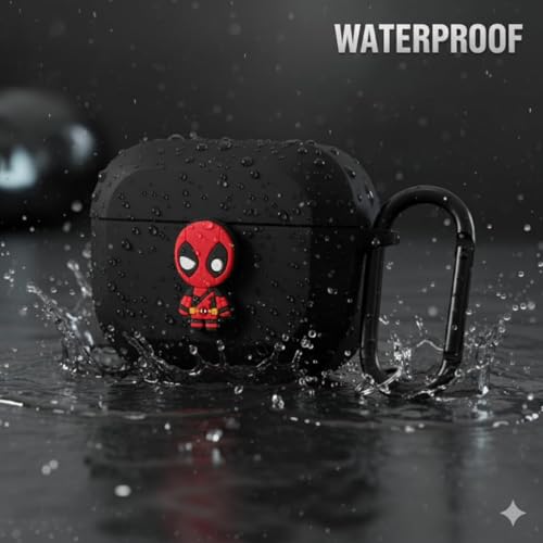 Image of Silicone Cover Compatible with Oneplus Buds Nord 3r (2025), Soft Silicone 360 Full Protection Dust-Proof Shockproof Case Cover with Hook (Cover Only) (CoolPool)