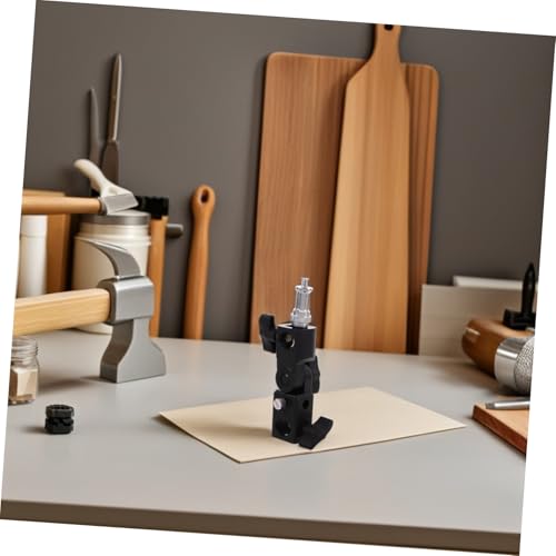 Adaptador de zapata flash con difusor de luz para evitar sombras 4