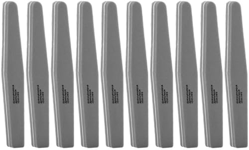 Double-Sided Diamond Sponge Nail Buffer File, 100/180 Grit, Pack of 10