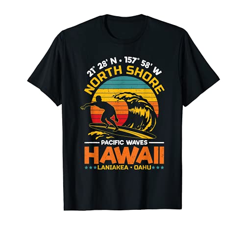 Playa Laniakea Costa Norte de O'ahu Surf Hawái Oahu Camiseta Cover