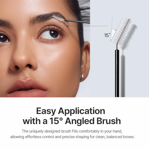 Image of Espoir Laminating Eyebrow Clear Gel, Easy Shaping with Uniquely Designed Applicator, Long-Lasting & Smudge-Free, Non-Sticky and Lightweight Formula, Natural Look, Vegan, 0.1 fl oz