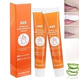 2Pcs Facial Hair Removal Cream for Women, Painless Moisturizing Depilatory Cream for Upper Lip Hair, Delays Hair Regrowth, Leaves Skin Smooth, Suitable for All Skin Types