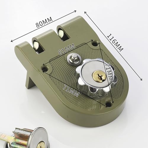 Cerradura para puerta corrediza de madera 12 Imagen adicional