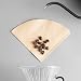 Filtros de café de papel, 40 piezas de filtro natural desechable sin...