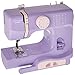 Janome Lady Lilac Basic, Easy-to-Use, 10-Stitch Portable, Compact Sewing Machine with Free Arm only 5 pounds