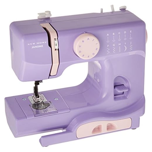 SYS Score: 7.2 | Janome Lady Lilac Basic, Easy-to-Use, 10-Stitch Portable, Compact Sewing Machine with Free Arm only 5 pounds