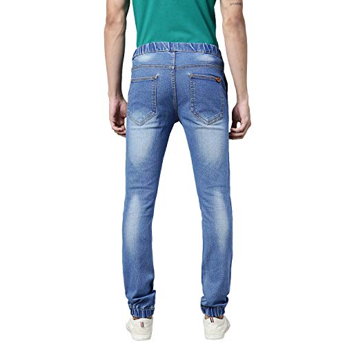 Image of Urbano Fashion Men's Mid Rise Slim Fit Jeans