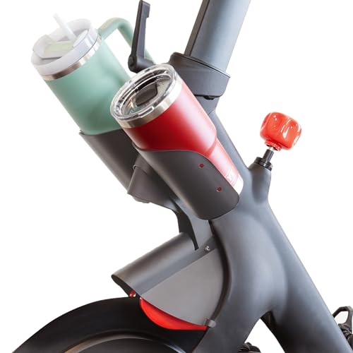 XL Replacement Bottle Holders for Original Peloton Bike and Cross Training Bike with Mounting Bracket Solid All-Black Metal Design Direct Replacement Mount - Fits YETI + Nalgene + Hydro Flask