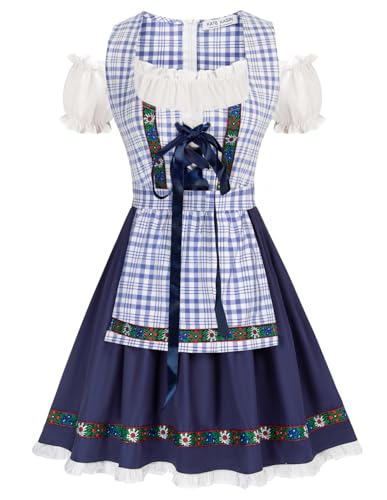 Robe Dirndl bavaroise Kate Kasin pour briller à la fête de la bière et Halloween