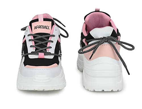 Image of AFROJACK Womens Casual Shoes | Sneakers | Lace up| Lightweight Shoes w402