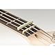 Musiclily Pro 41,91mm Gekerbt P Bass Knochensattel Bone Nut Gewölbter Unterseite für 4-saitige Fender Style Precision Bass,Elfenbein (2 Stück)