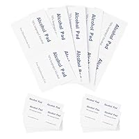 50Pcs Alkoholpads 6x3cm,Alcohol Wipes,Reinigungstücher,Einzeln Verpackt