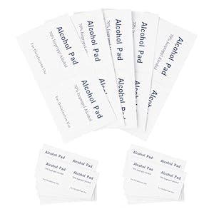 Jjpjl 50 Stück Alkoholpads 6x3cm Reinigungstücher