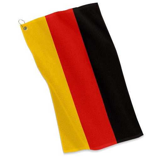 ExpressItBest Golf/Sports Towel - Flag of Germany - German