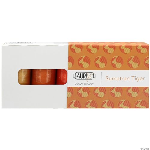Hilos Aurifil Mako Cotton Color Builders 40wt Naranja miniatura 2