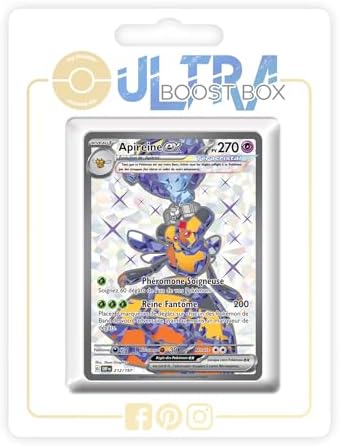 Terapagos ex SV165 Full Art Téracristal - Myboost X Écarlate et Violet 7 Couronne Stellaire - Coffret de 10 Cartes Pokémon Françaises Terapagos ex SV165 Full Art Téracristal - Myboost X Écarlate et Violet 7 Couronne Stellaire - Coffret de 10 Cartes Pokémon Françaises