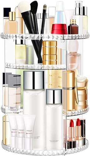 Toyvian Organizer da Trucco in Acrilico Trasparente Porta Vanity Toyvian Organizer da Trucco in Acrilico Trasparente Porta Vanity