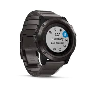 その他 GARMIN - GARMIN fenix 5X plus Sapphire Ti Black Garmin fēnix® 5 Plus | Multisport GPS Watch