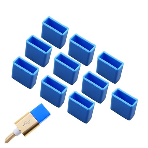 Tapón antipolvo USB de silicona flexible Zovloer para proteger cables de datos