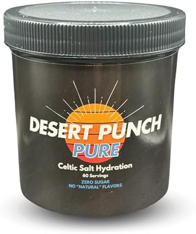 Desert Punch - Celtic Salt Electrolyte Hydration Powder (60 Servings - Unflavored)