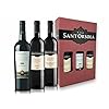 Sant'Orsola Barolo D.O.C.G. + Chianti D.O.C. + Montepulciano D.O.C. d'Abruzzo Italian Red Wine Giftbox - Luxury Red Wine - Gifts for Women - Mum - 3 x 750 ml – Sant'Orsola