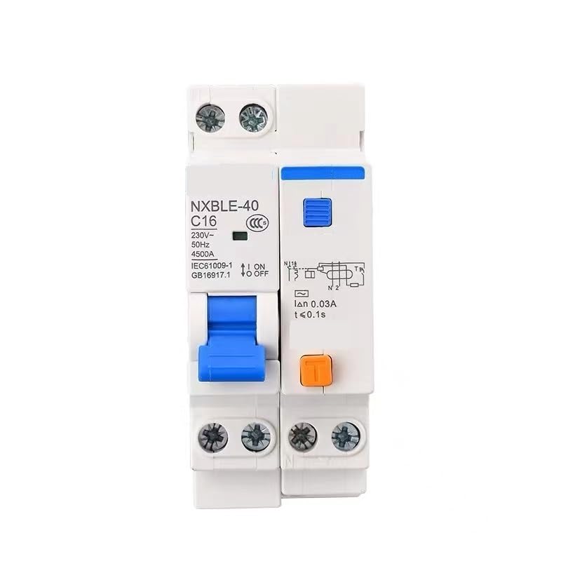 NXB-40 NXBLE-40 1P+N DPNL 10A 16A 20A 25A 32A 40A Interruptor diferencial RCCB RCBO MCCB