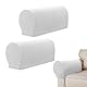 KRYMSON 2 Stück Sofa-Armbezüge, Liegesofabezug, Armlehnen-Sofabezug, Rutschfester Sesselbezug, Sofa-Armschutz, Sofa-Arm-Zubehör