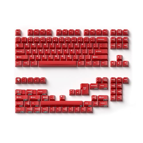 KPREPUBLIC Domikey Ruby Cherry Profile abs�_�u���V���b�g�o�b�N���C�g�L�[�L���b�v MX�L�[�{�[�h�|�[�J�[87 104 xd64 xd68 BM60 BM65 BM68 BM80(DMK���r�[�x�[�X�L�b�gx1)
