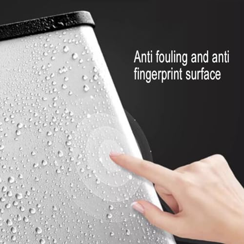 Poubelle en acier inoxydable durable double compartiment - 8