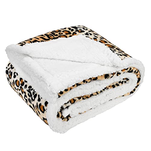 Large Dog Blanket, Super Soft Fluffy Sherpa Fleece Dog Couch Blankets And Throws For Large Medium Small Dogs Puppy Doggy Pet Cats, 50X60 Inches #TOP1