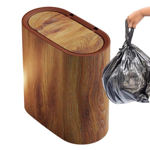 Petite corbeille compacte avec couvercle pour intérieur et cuisine