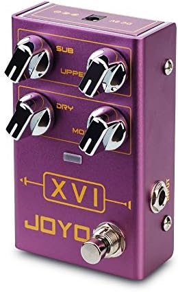 JOYO Octave Effect Pedal R Series with MOD Effects and Independent Octave Adjusting for Electric Guitar (XVI R-13)