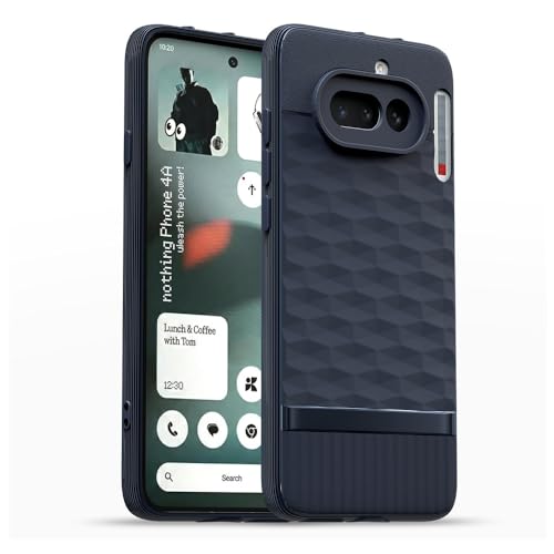 Image of Shockproof Case Compatible with Nothing Phone (4a) 5G | Full Camera Protection | TPU Flexible Back Cover for Nothing Phone (4a) 5G (Steel Blue)