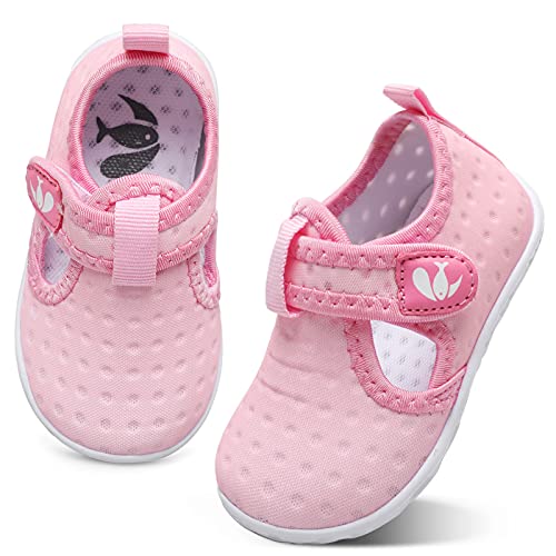 Image of FEETCITY Baby Boys Girls Water Sport Shoes Barefoot Kids Aqua Socks Quick-Dry Beach Swim Pool Shoes
