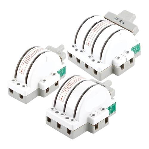 Interruptor Hk11 bifásico de doble tiro manual 2P100A con base de cerámica para el hogar