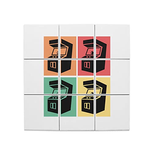 Arcade Pop Art : Cadeau Idéal en Carreaux Céramique Retro Gaming