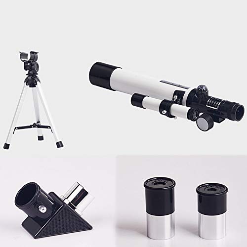 Telescopio astronómico profesional 400mm 40mm para principiantes miniatura 6