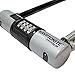 Kryptonite KryptoLok Combo Bike U-Lock, Anti-Theft Security, 12.7mm Steel Shackle, 4-Digit Resettable Combination, U-Shape, Black